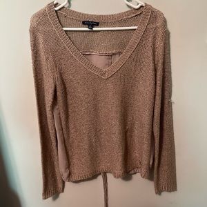 Light Pink Shimmery Sweater